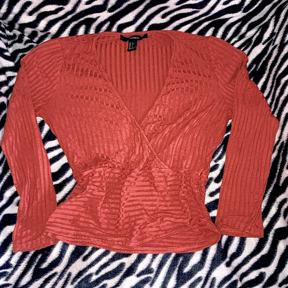 long sleeved crop top